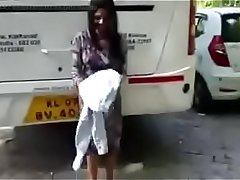 Indian Babe Getting Undressed in Public - Watch Her On AdultFunCams . com