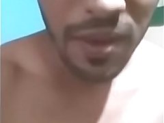 indian desi handsome sixpack guy hot cum