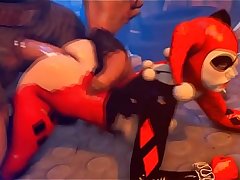 Harley Quinn SFM Compilation 1 gangbang