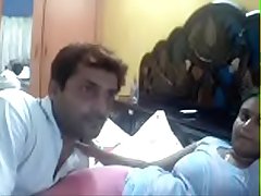 Horny Indian Cam couple doing sex on webcam - For live cam chat visit indiansxvideo.com