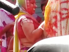 MILF SLUT PLAYING HOLI 2