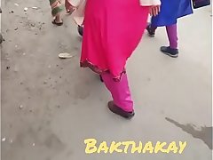 Street aunty ass shake