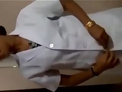 Tamil nurse remove cloths for patients