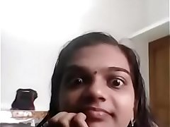 South indian girl fingering and licking