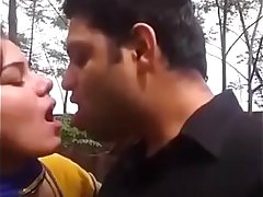 Desi schoolgirl in park with boyfriend FOR FULL VIDEO FOLLOW @paid stufff on Instagram