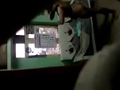 Spy Camera of Tamil Aunty after Bath Dressing