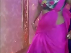 beautiful indian girls dancing in a bar