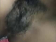 Hairy desi pussy closeup