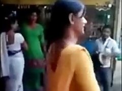 Indian naughty street girls doing naughty act on road